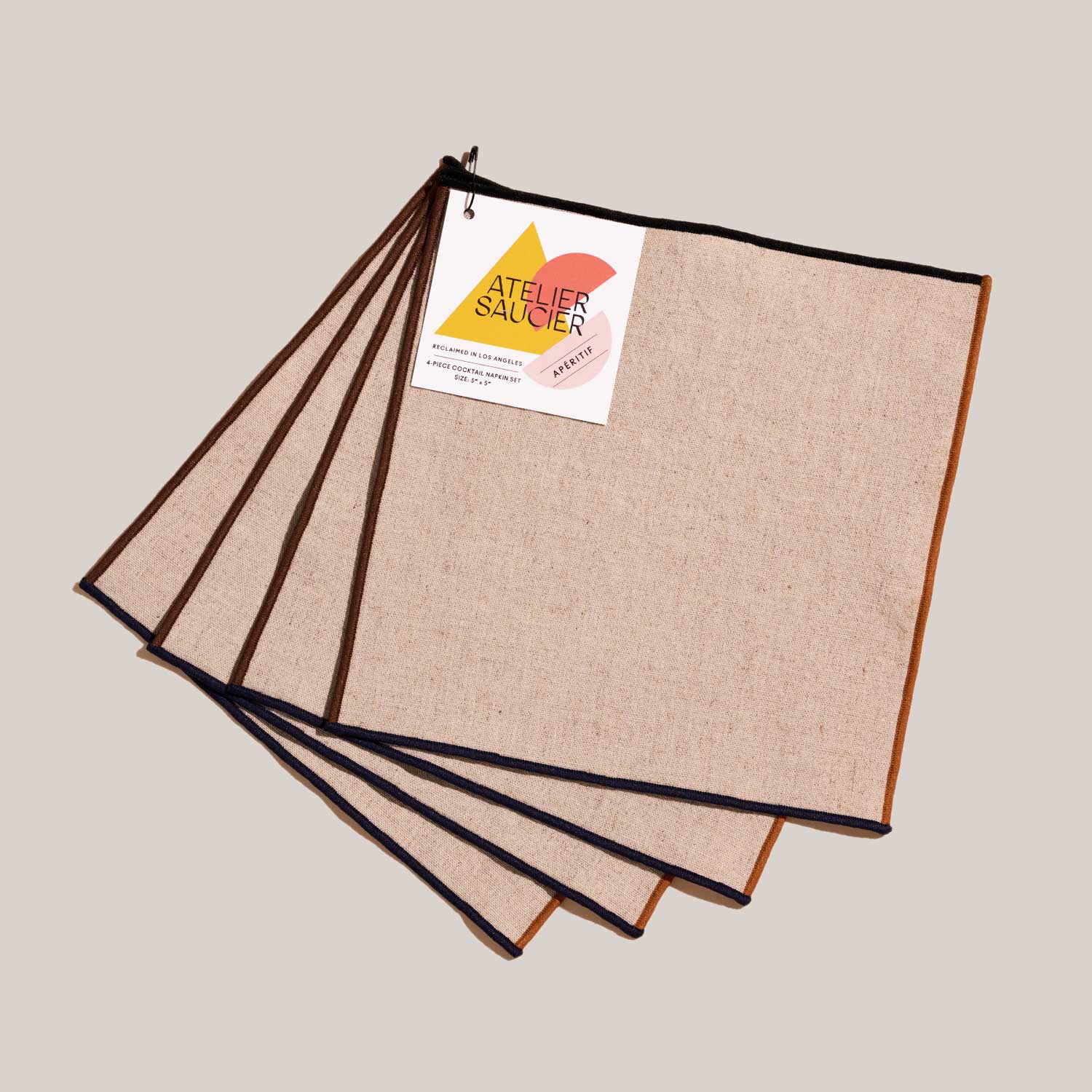 Dune Appetizer Napkins | Set of 4