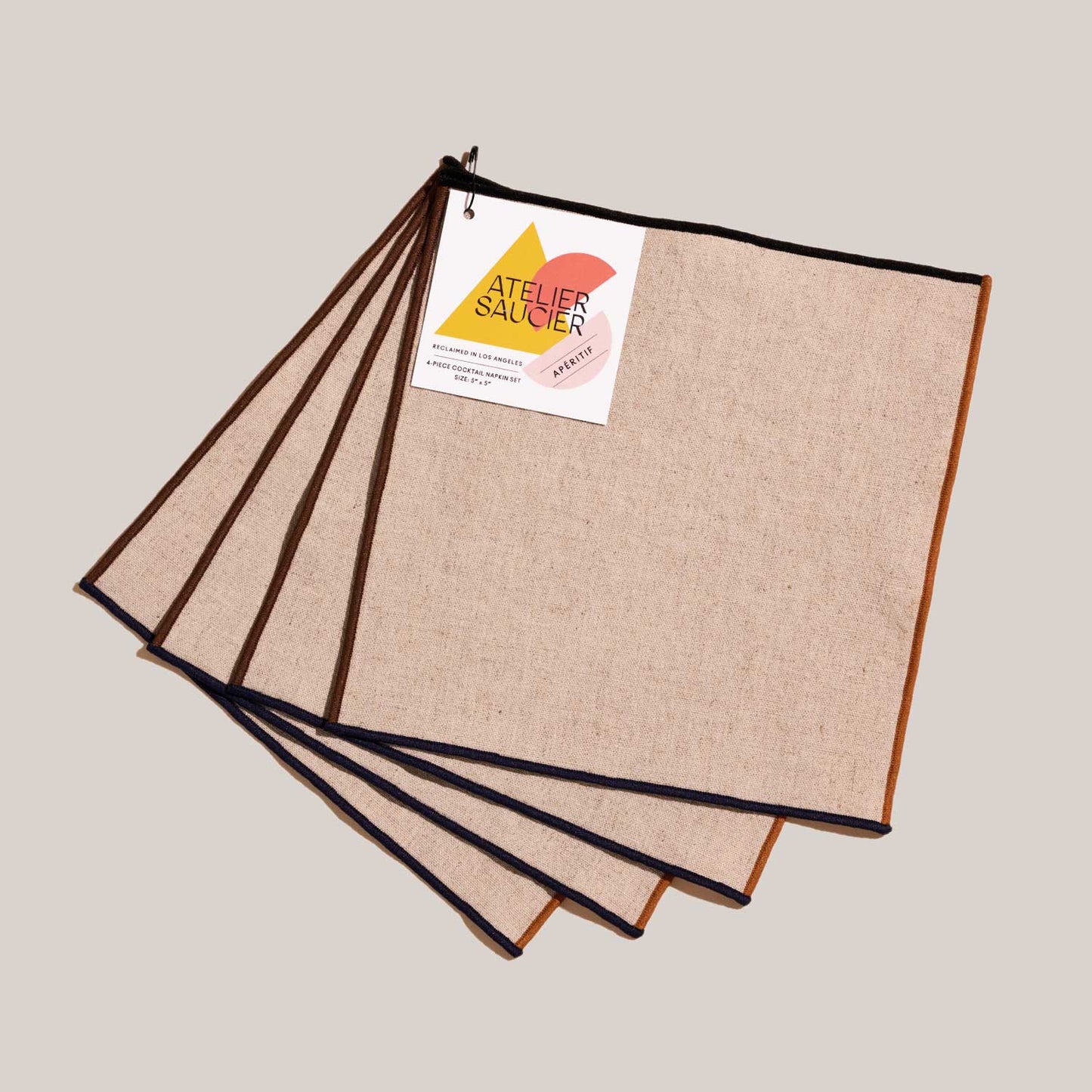 Dune Appetizer Napkins | Set of 4