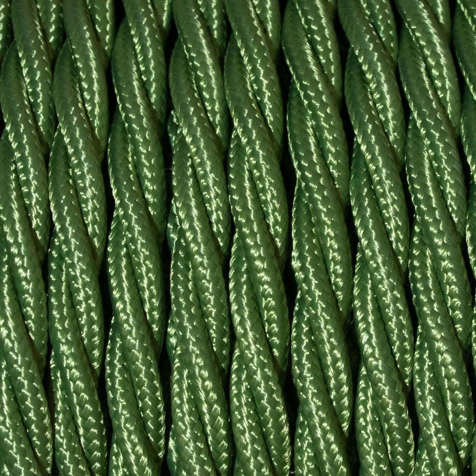 Fabric Extension Cable in Pesto