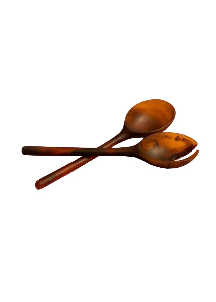 Salad Servers | Amber
