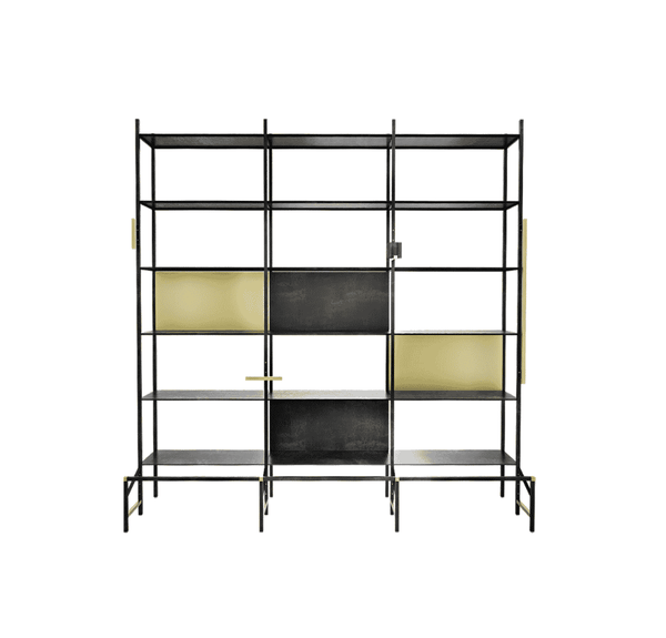 Brèno Steel Shelving Unit
