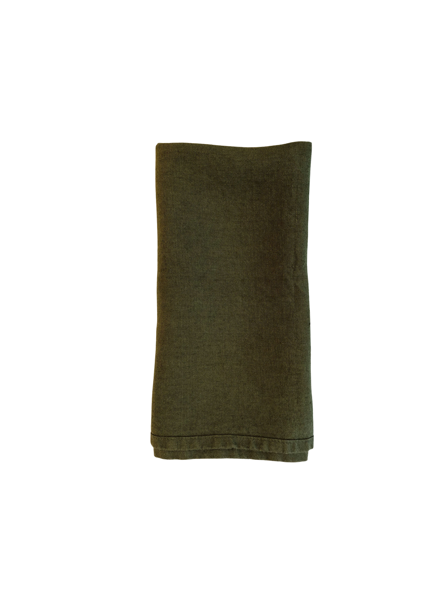 Dark Green Linen Napkin