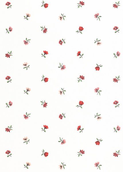 Petites Fleurs Lampshade - Berry