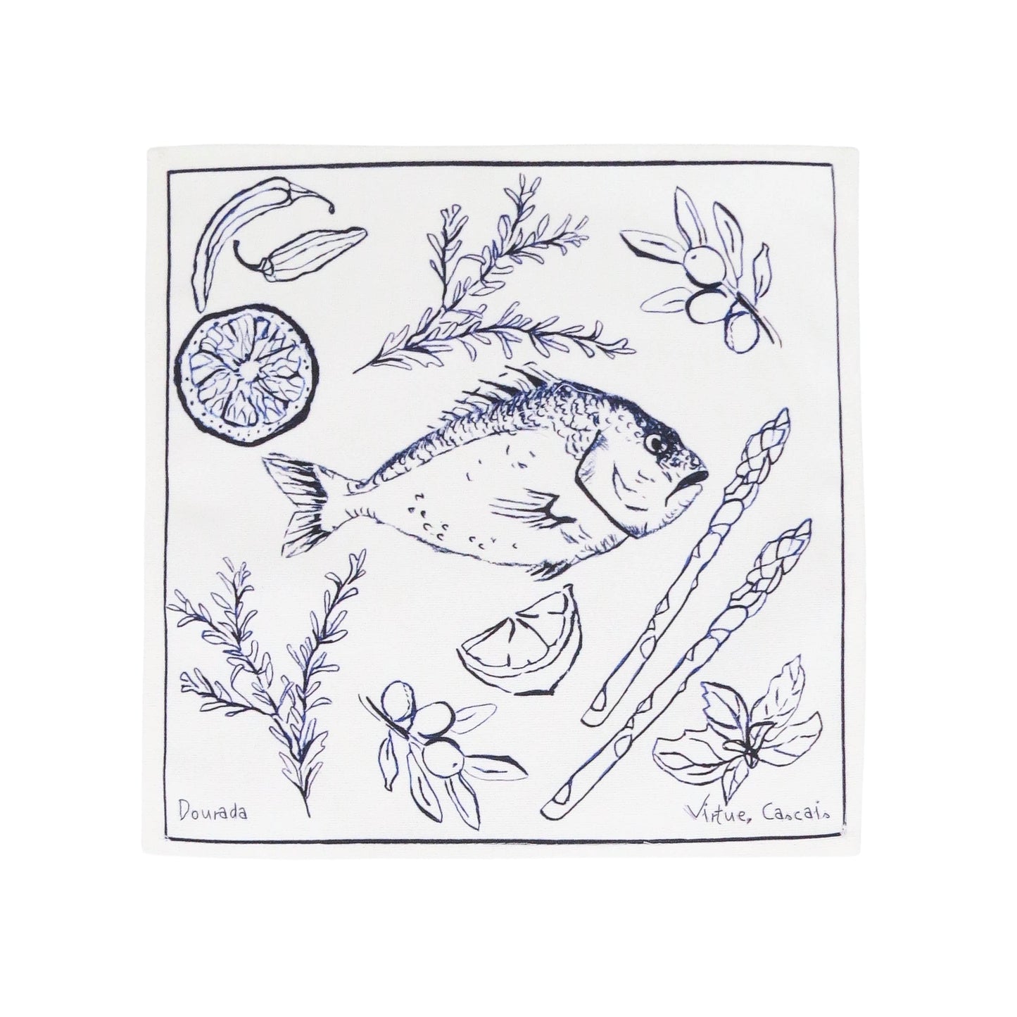 Straight From the Sea Table Set