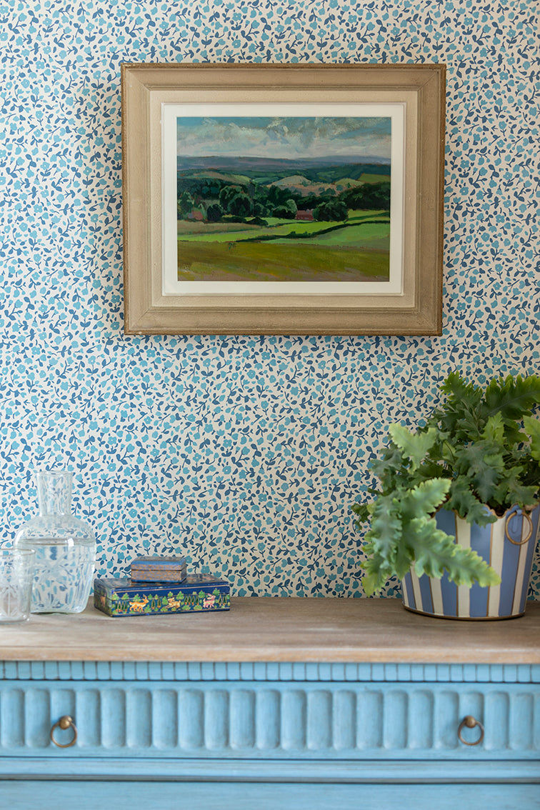 Wallpaper - Blossom Two Blues