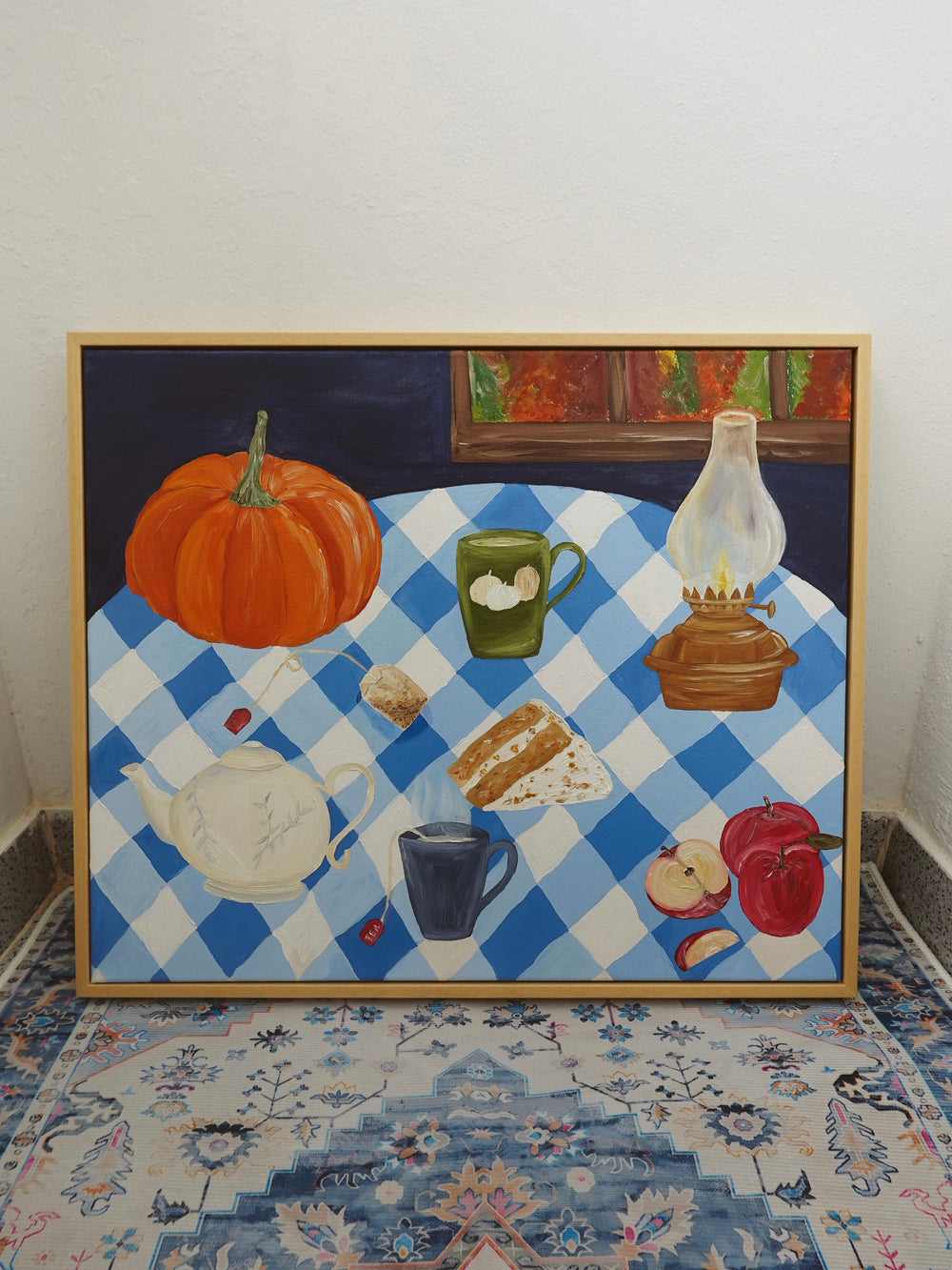 Chá das cinco Painting