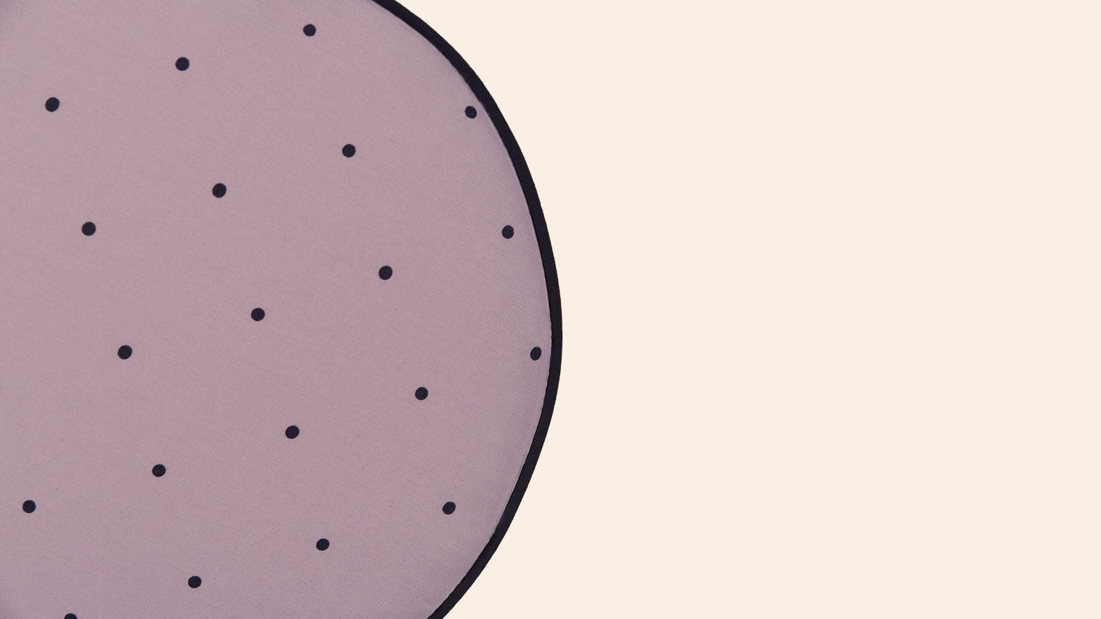 Aurora Footstool, Parma Violet