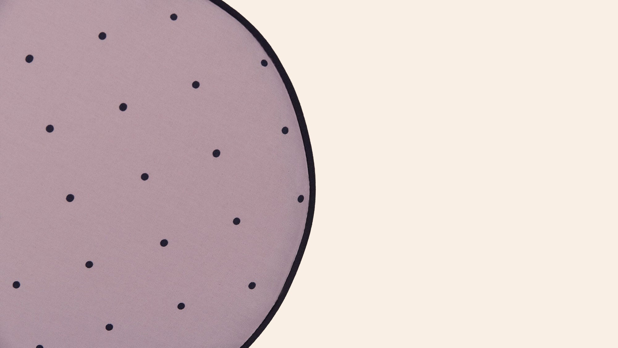 Aurora Footstool, Parma Violet