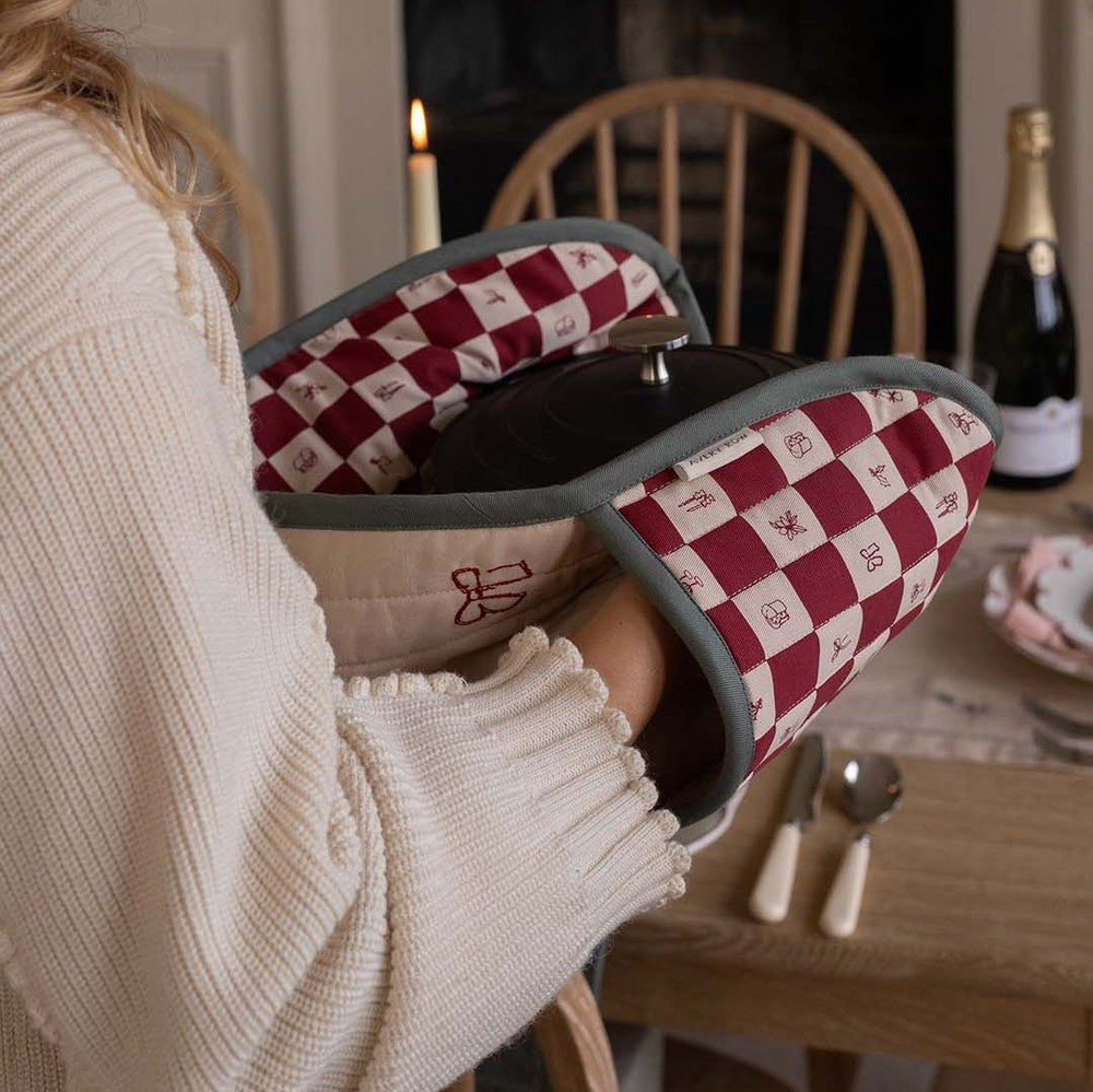 Oven Glove - Checkerboard