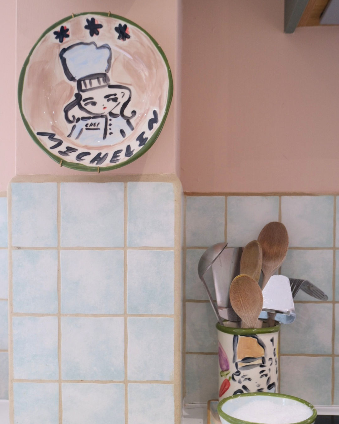 Trio of Decorative Kitchen Plates