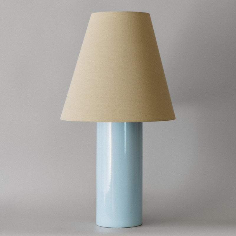 Giro Light Baby Blue & Beige Table Lamp