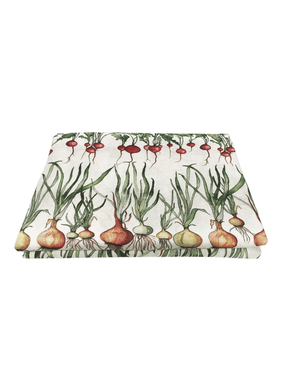 Vegetable Patch Linen Table Cloth