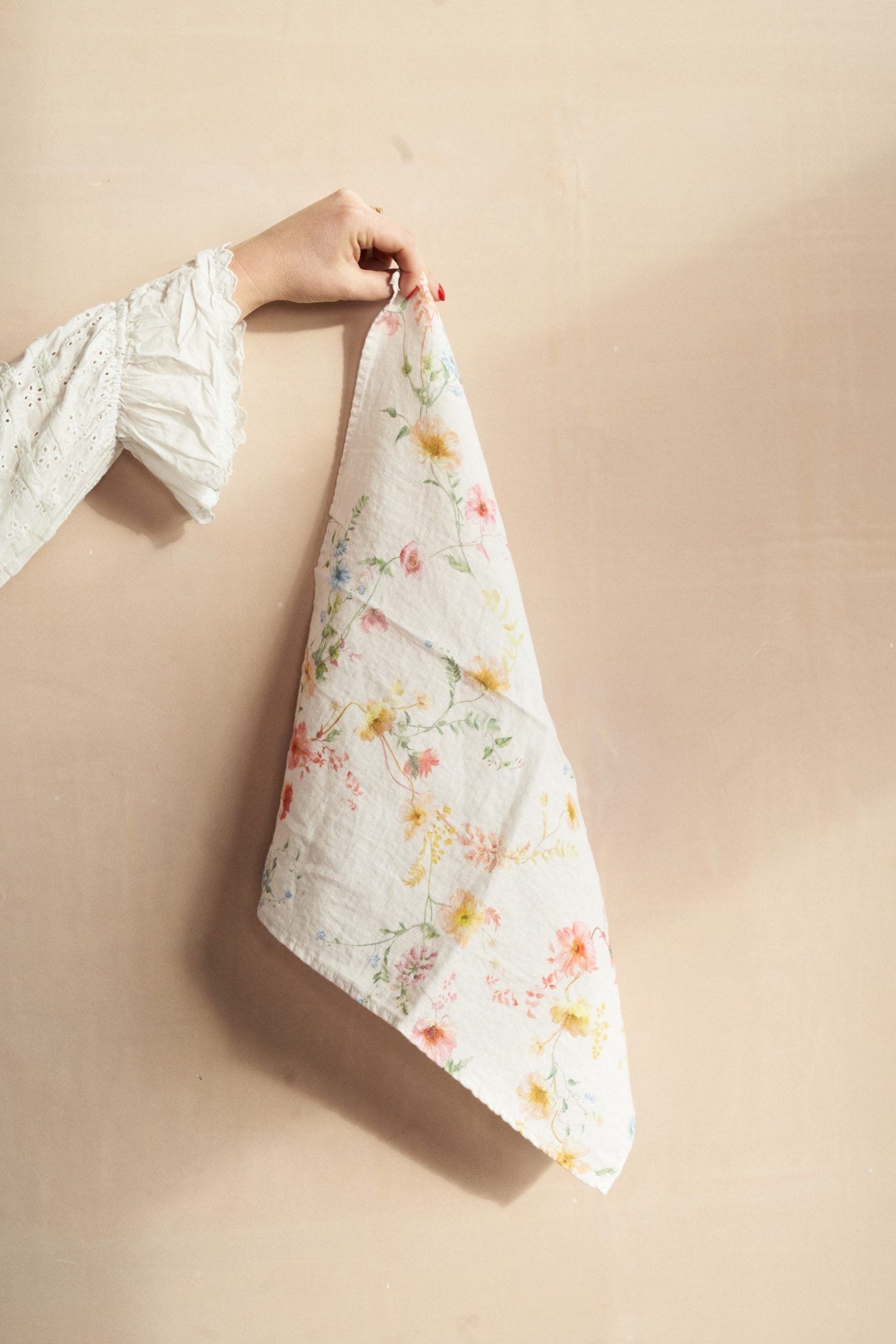 Pastel Meadows Linen Napkin