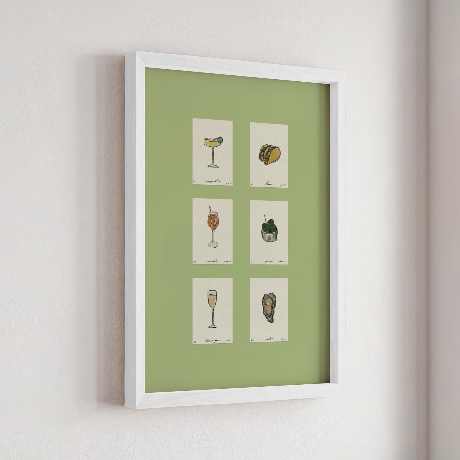 Sips & Snacks Set Print