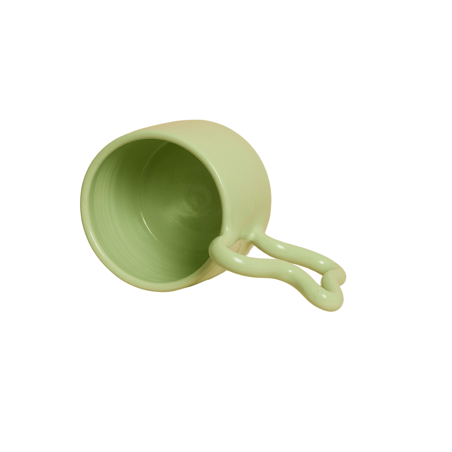 Wiggle Mug - Mint Green