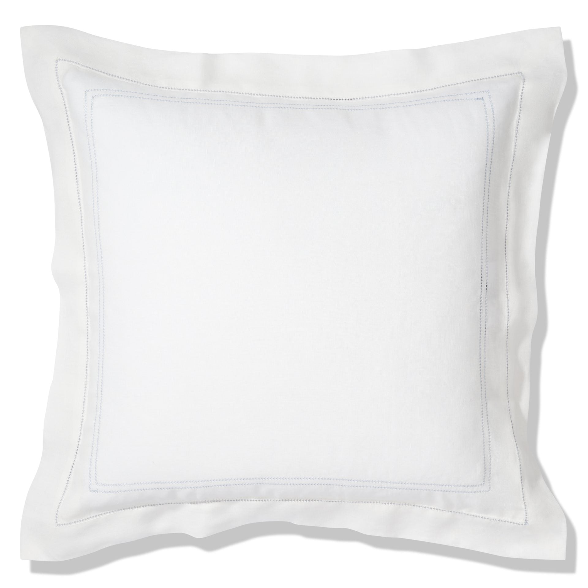 Pillowcase Hemstitch Chambray Blue