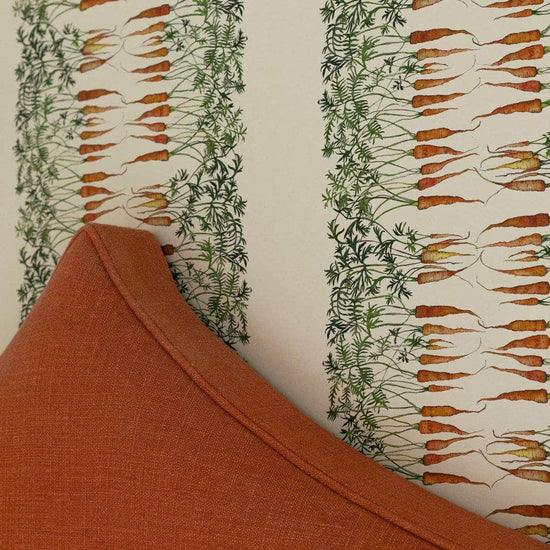 Carrot Stripe Wallpaper