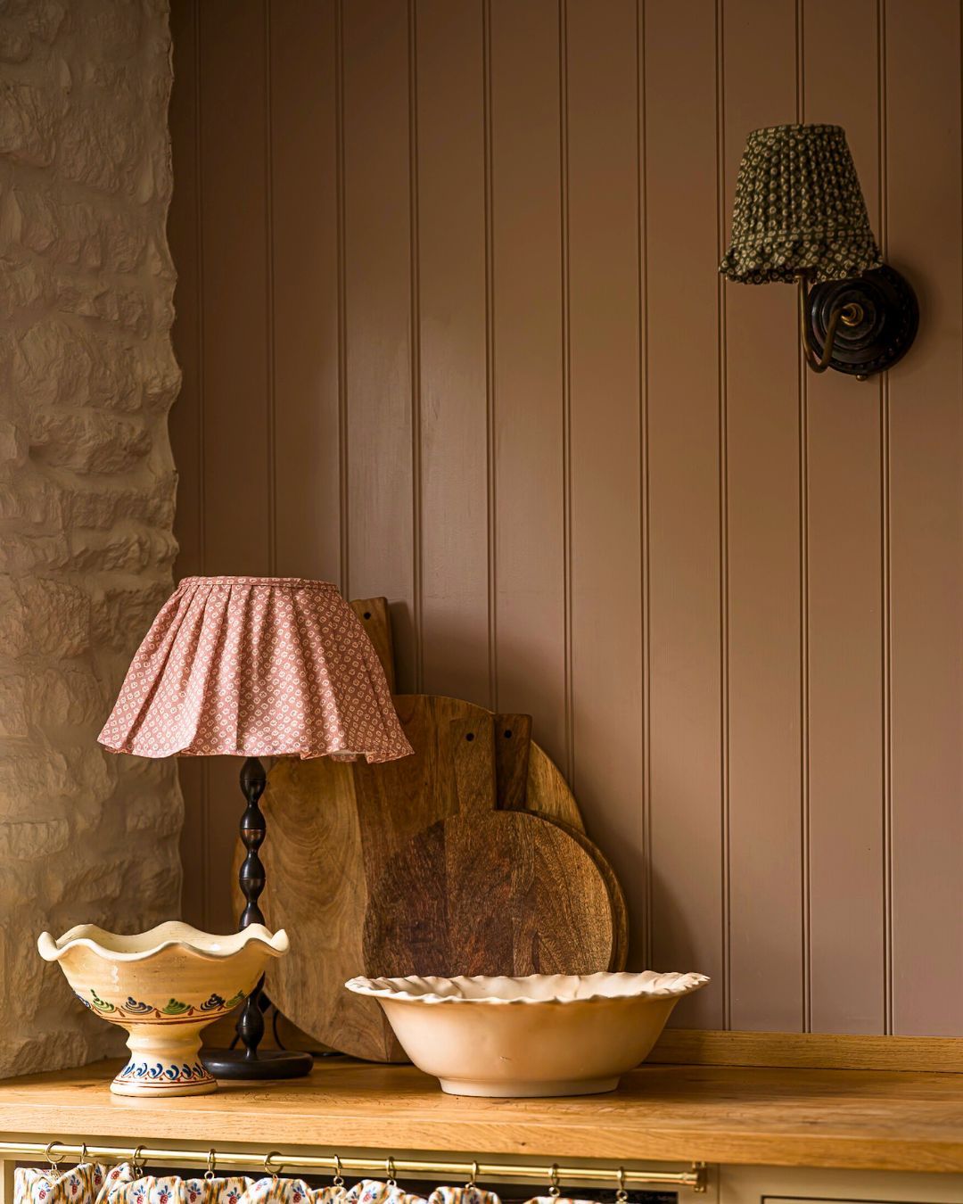 Florina in Moss Wall Light Lampshade