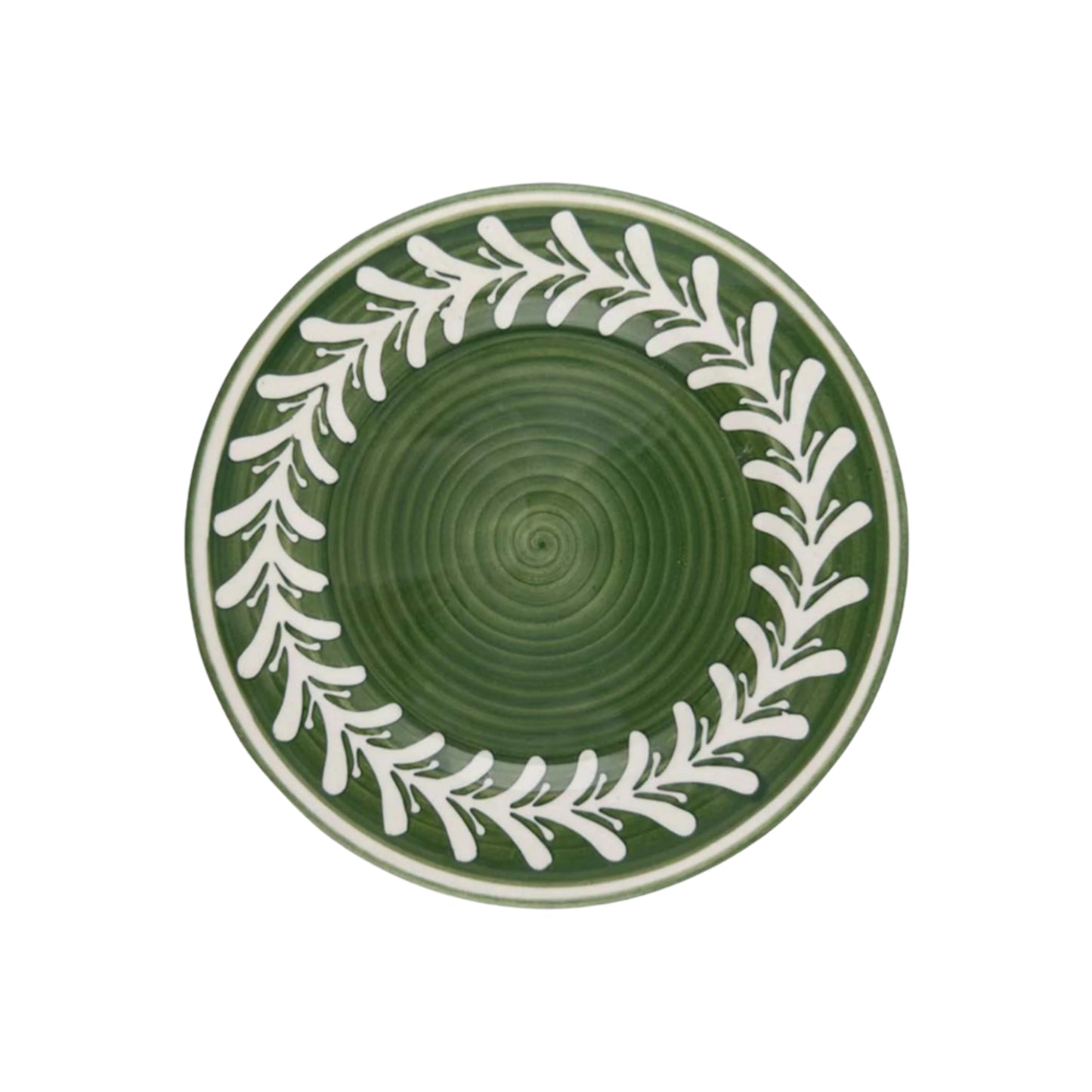 Side Plate -  Dark Helecho - Fern Green