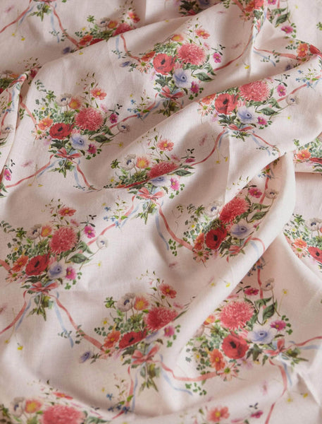 Garden Bouquet Linen Tablecloth