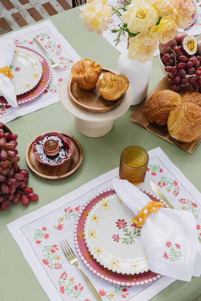 Primavera Hand-Painted Side Plate (Set of 2)