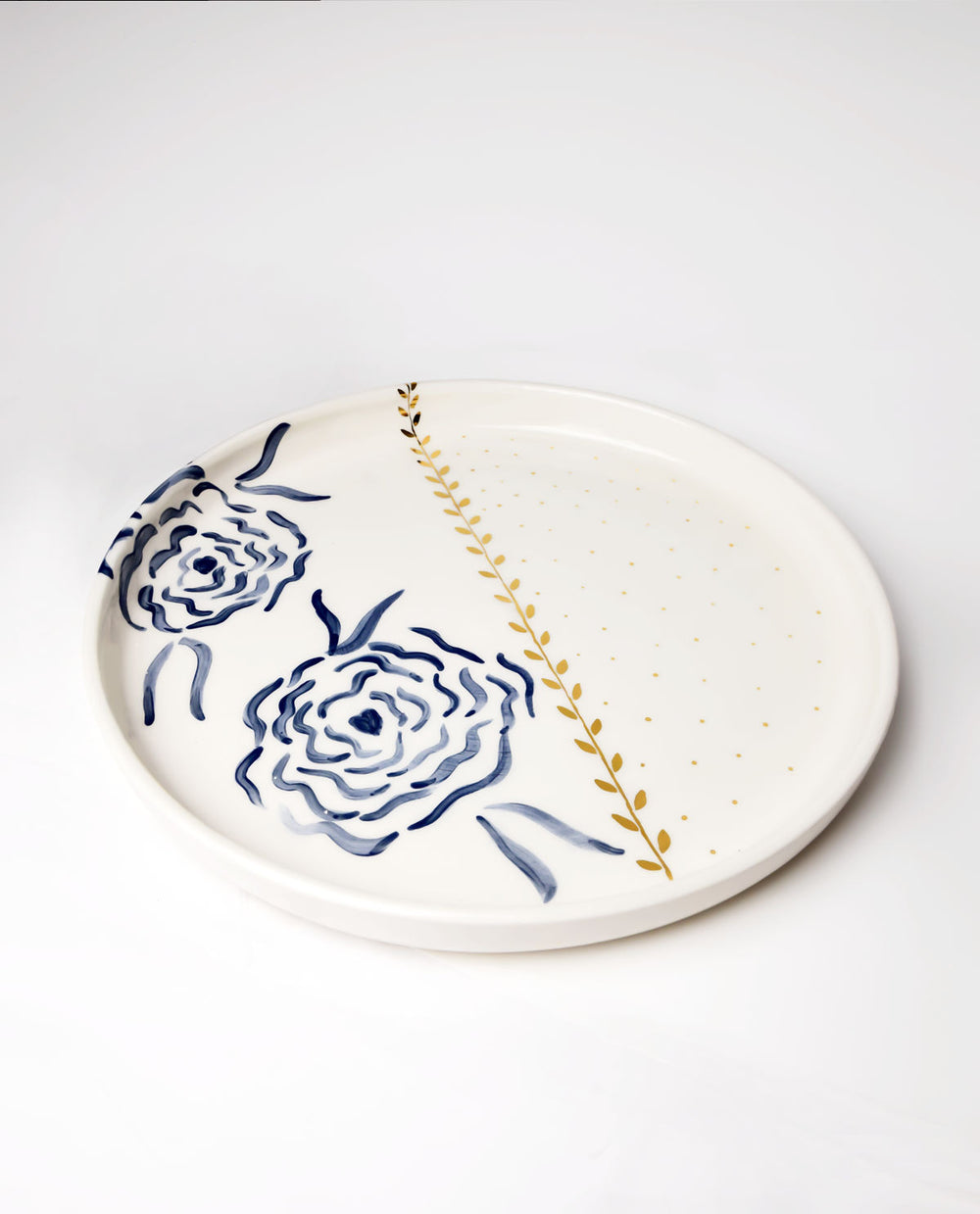 Royal Blue Serving Platter