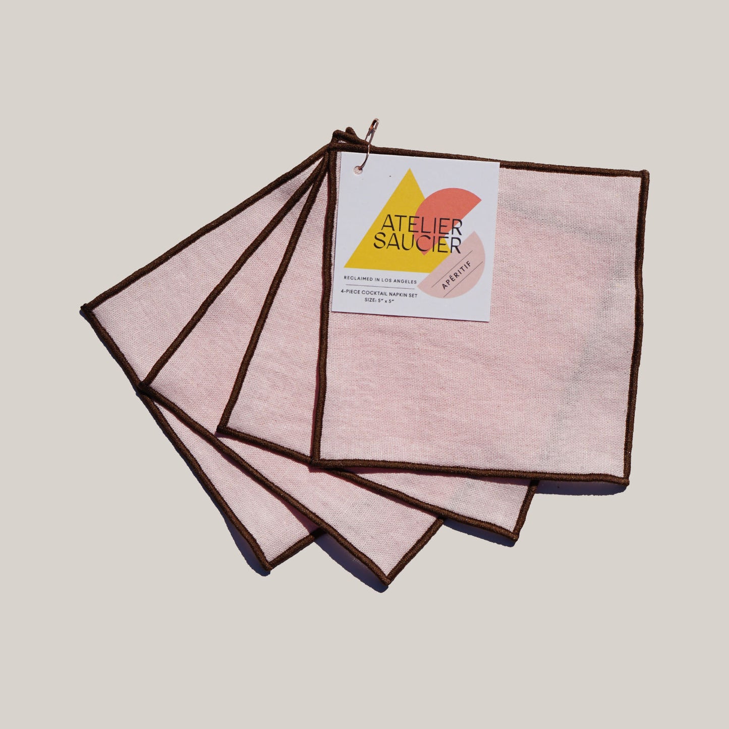 Neapolitan Cocktail Napkins | Set of 4