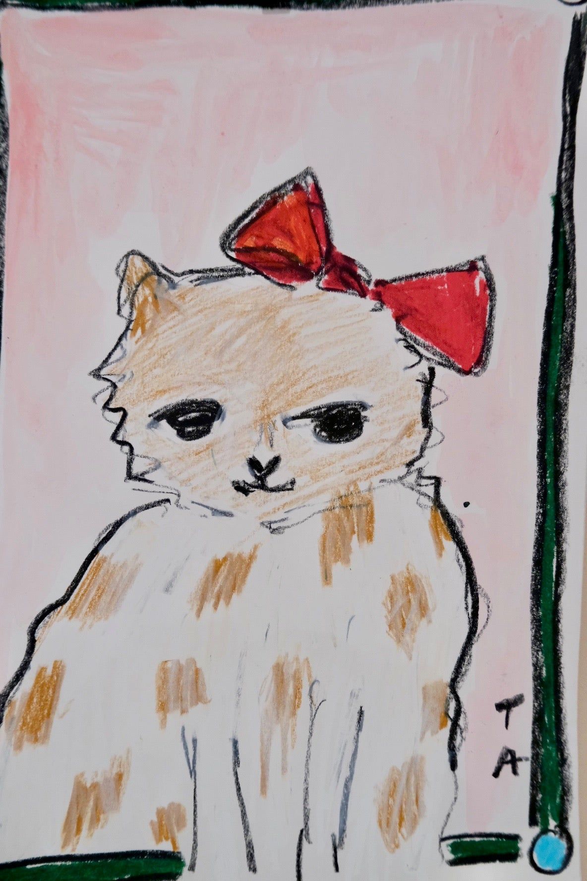 Cute Cat Artwork-