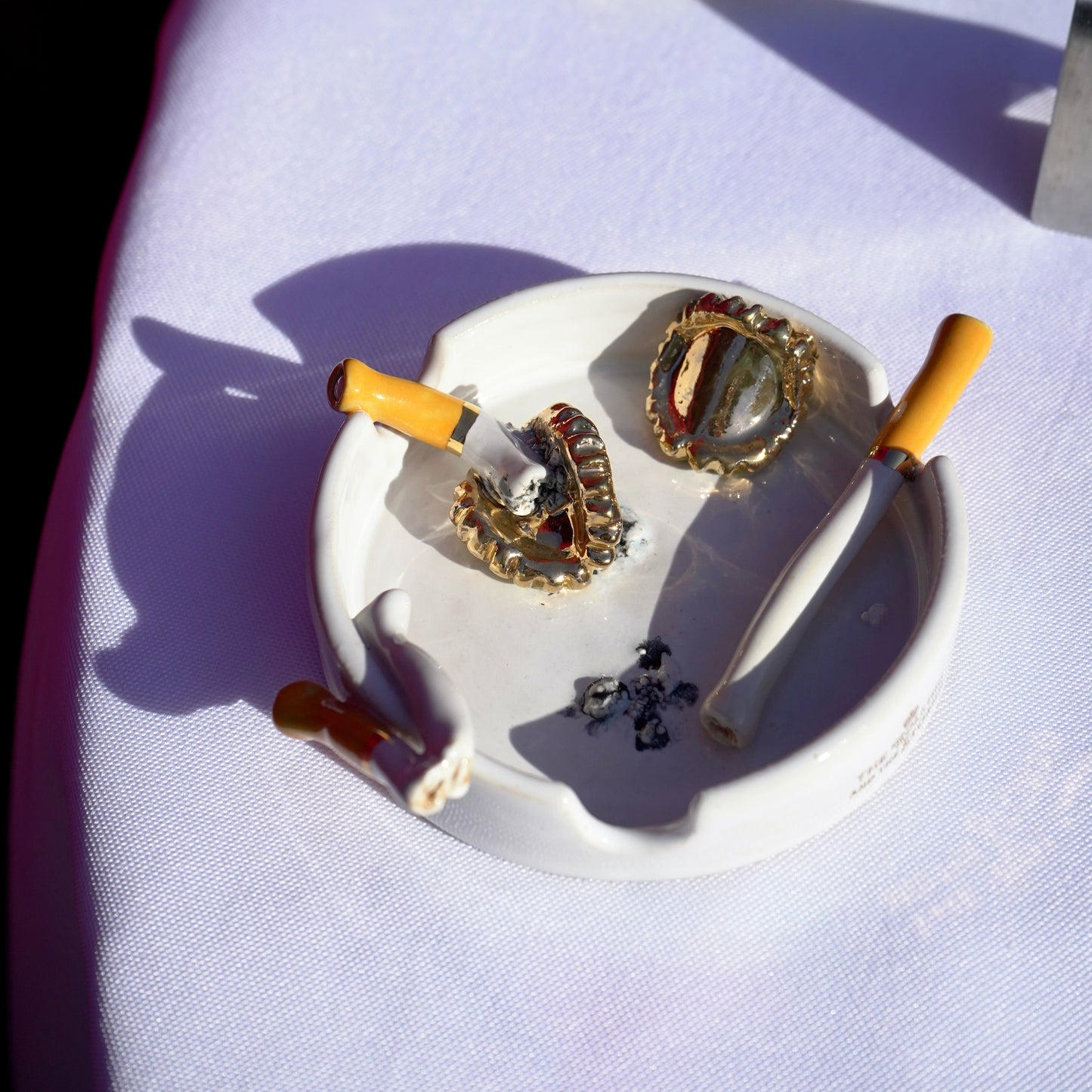 Cigarettes & Alcohol Ashtray