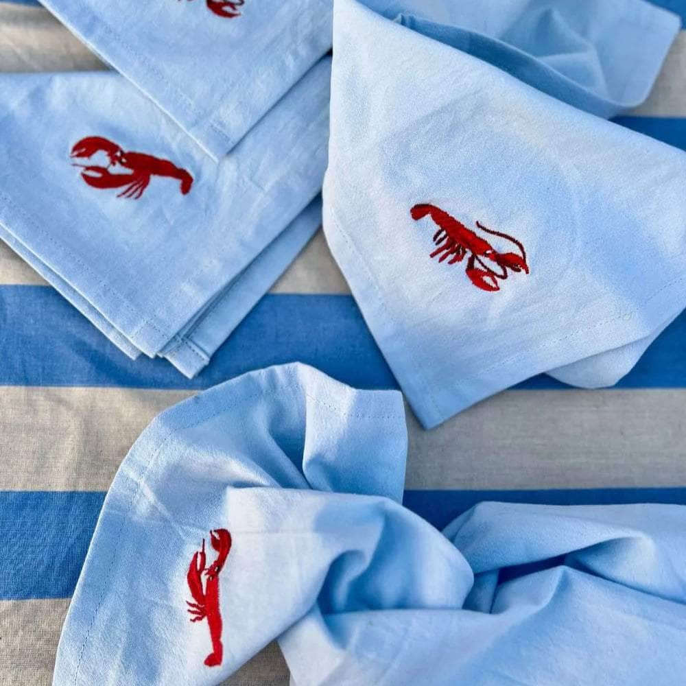 Napkin 4 pcs Crayfish