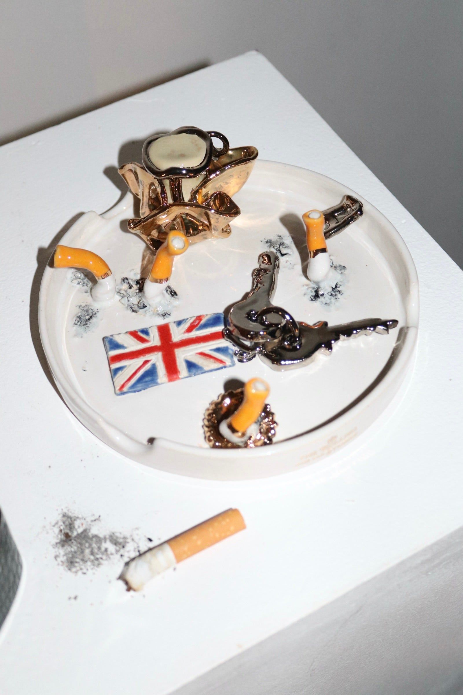 Union Jack Keyring Ashtray