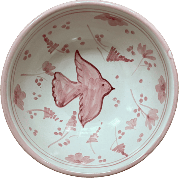 14 cm Bowl Pink Colomba