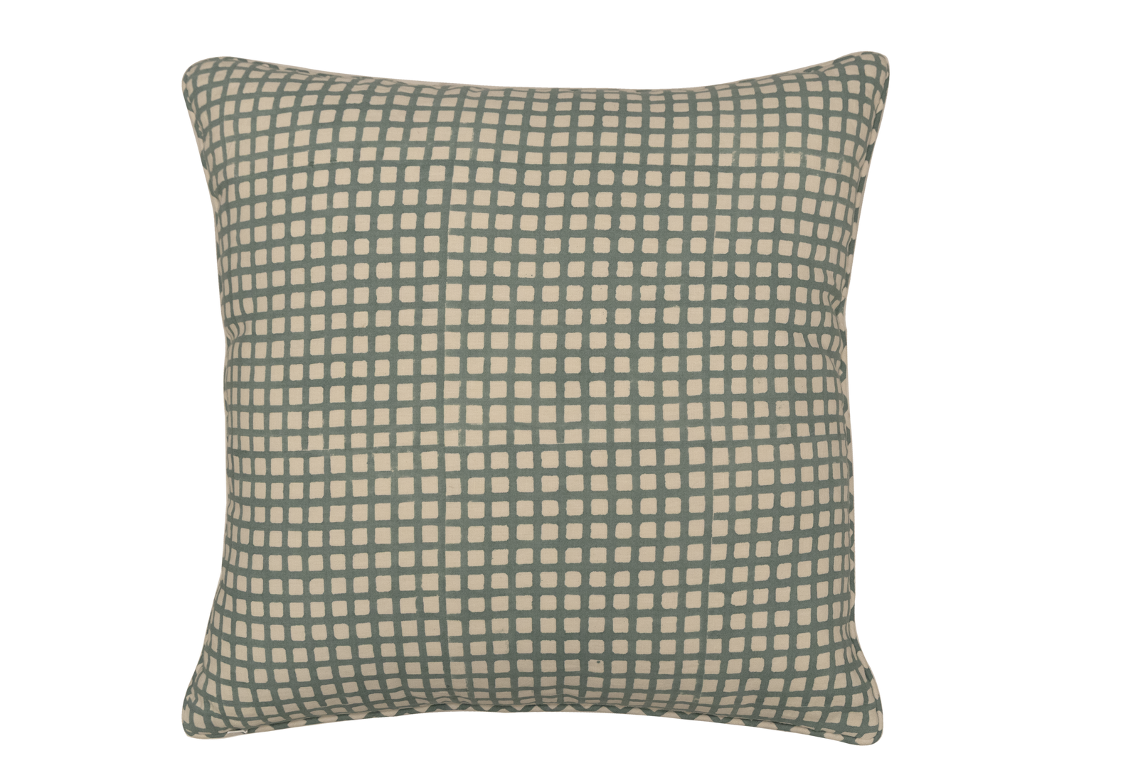 Block Printed Interior Pillow Cover – 20x20 in