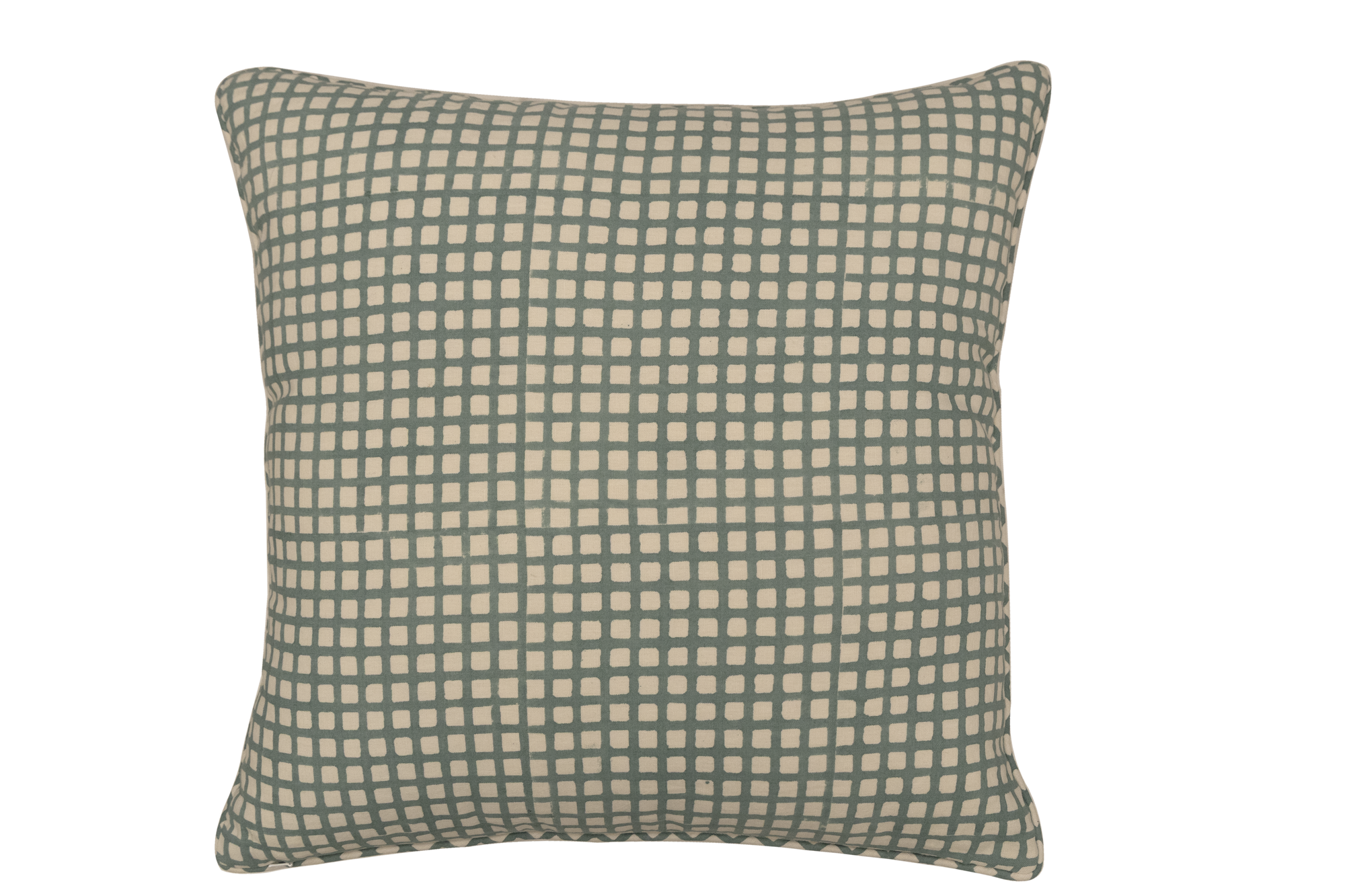 Block Printed Interior Pillow Cover – 20x20 in
