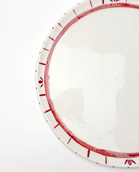 Festive Ceramic Serving Platter