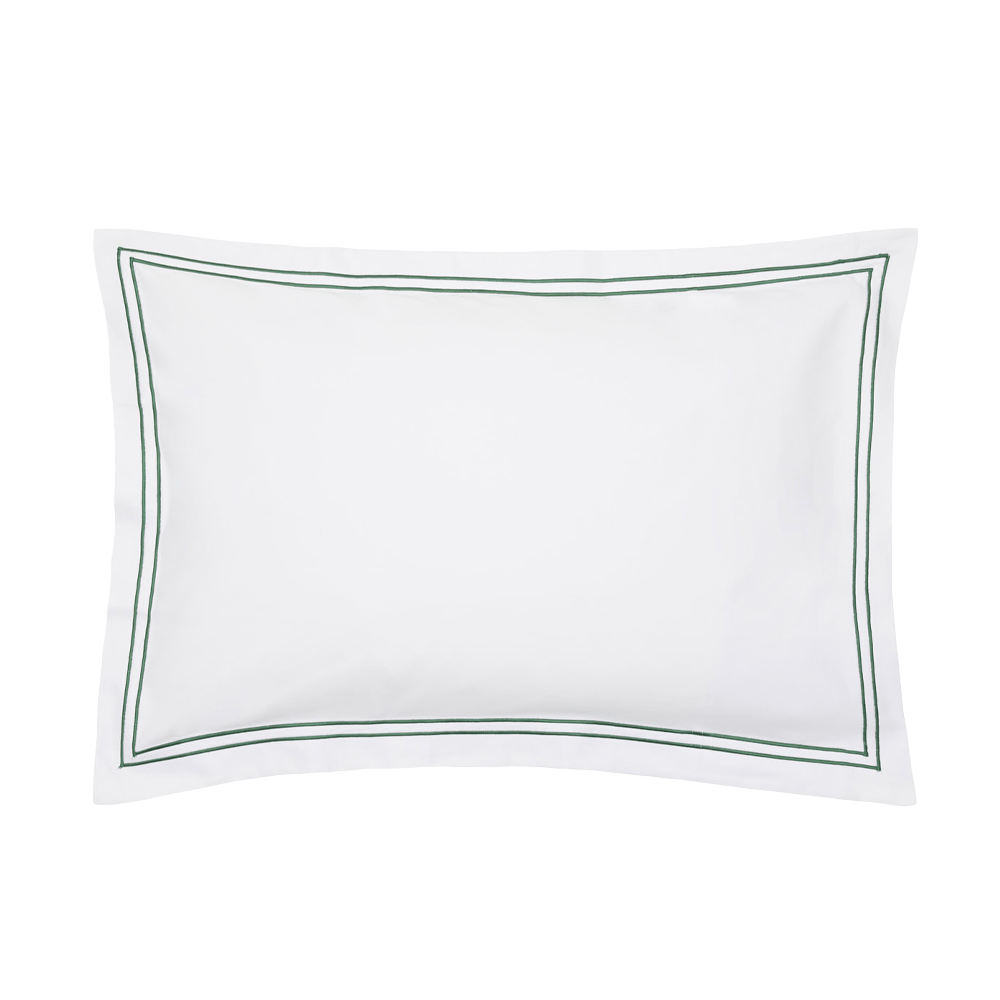 The Cairo Collection Bedding Set | Green Stripe