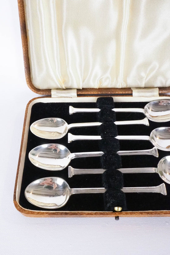 Antique Silver Plate Teaspoons