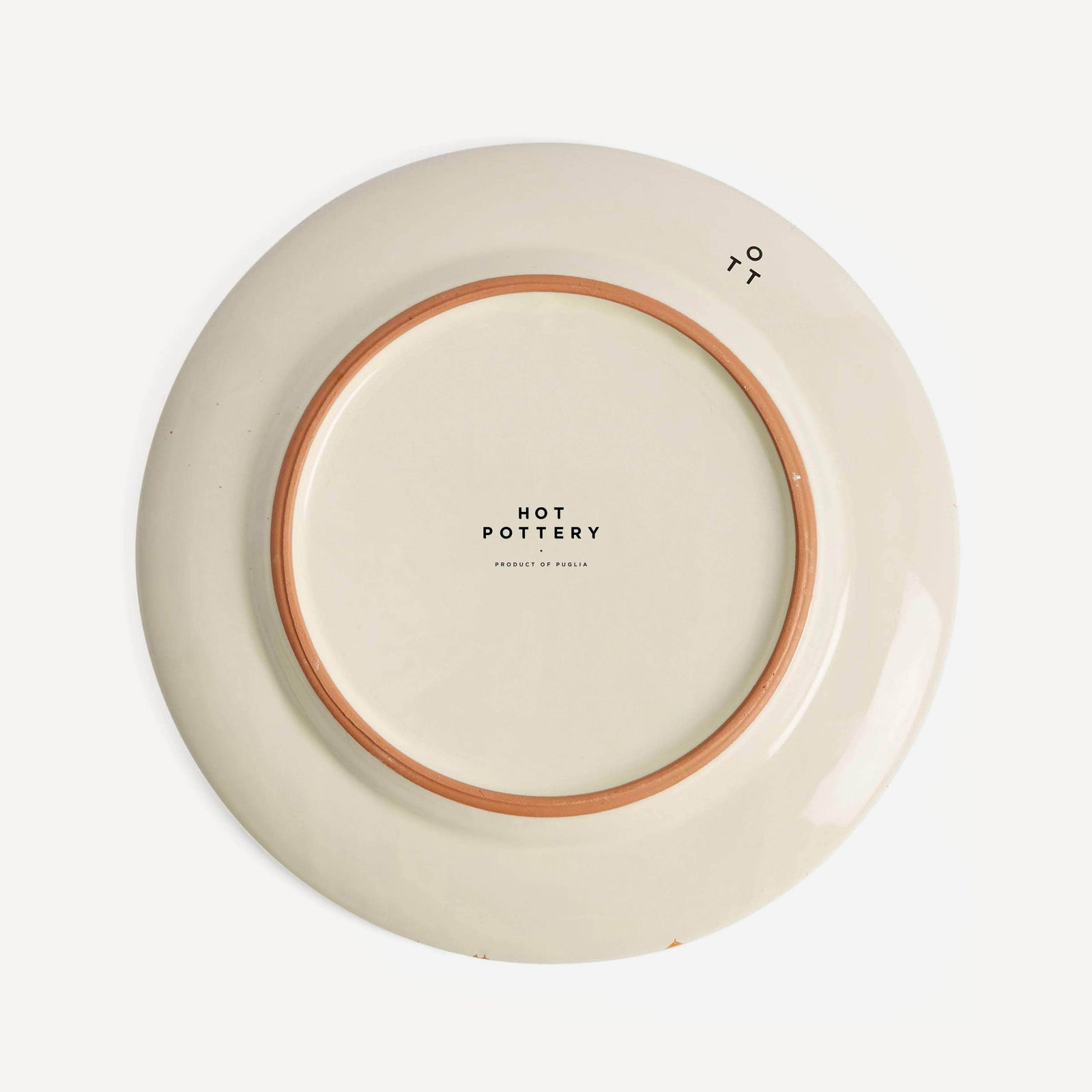 Burnt Orange Plate Set - 4 Pieces
