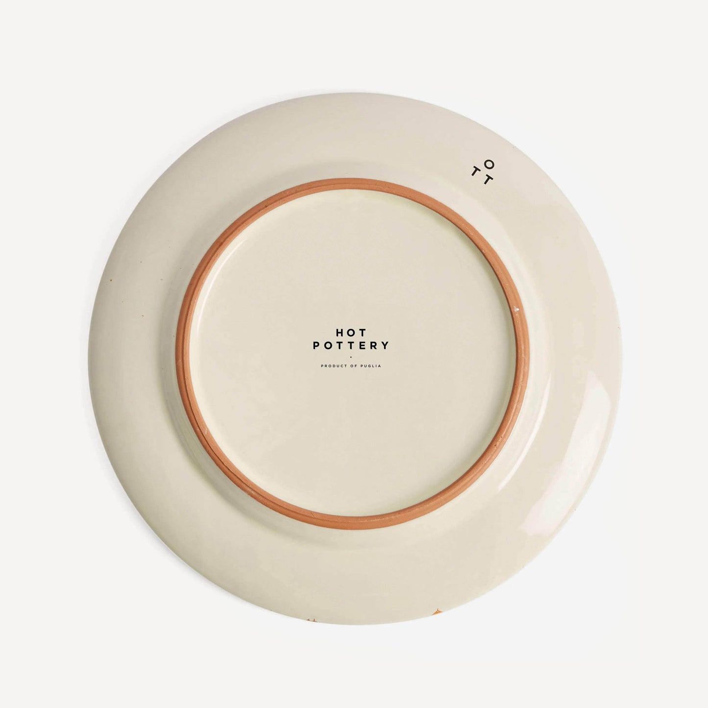 Burnt Orange Plate Set - 4 Pieces