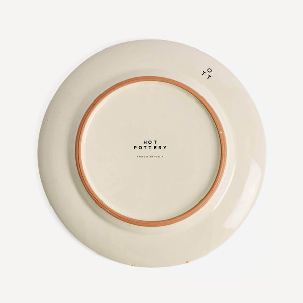 Burnt Orange Plate Set - 4 Pieces