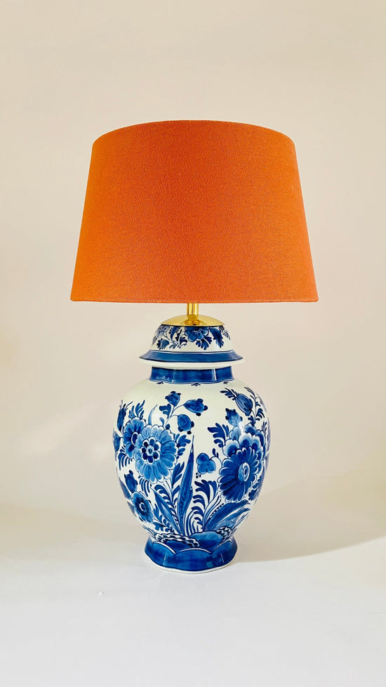 Antique ‘De Porceleyne Fles’ Delft Lamp - pre order for early July