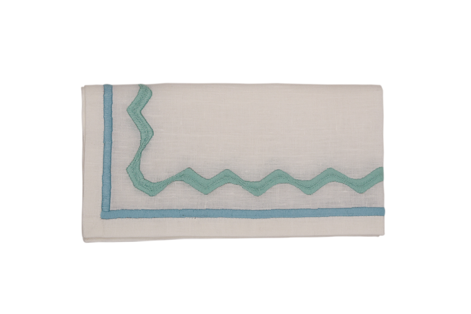 Embroidered Linen Napkins (Set of 4) 18×18 in