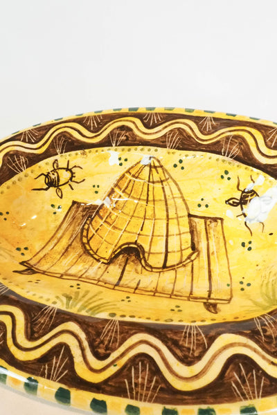 Oval Bee Dish