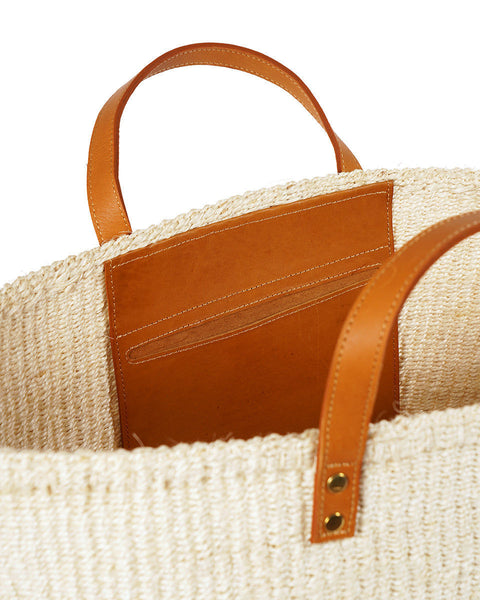 ARDHI: Neutral and Natural Sisal Shopper