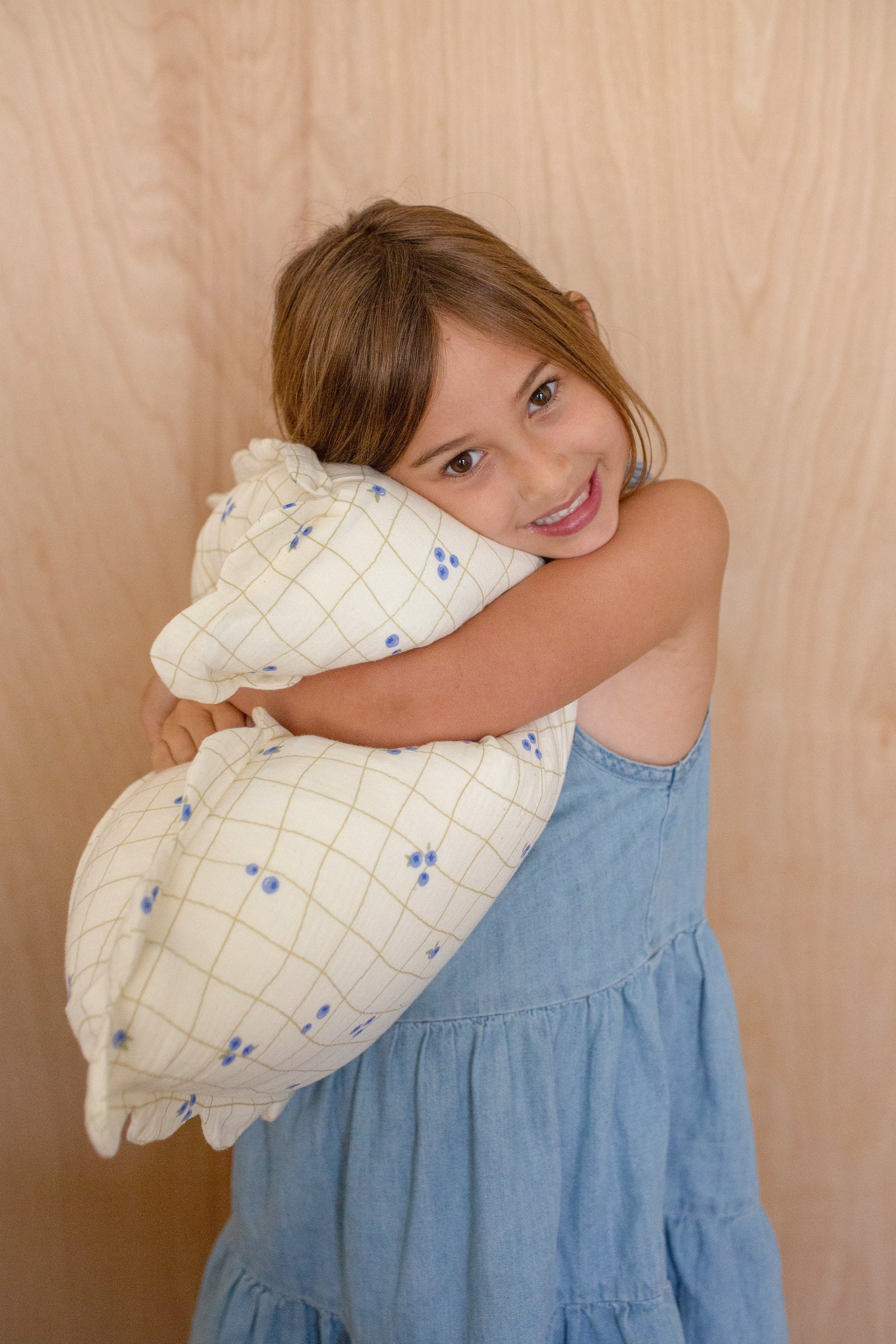 Soft Petal Cushion Covers (Set of 2) – Blueberries