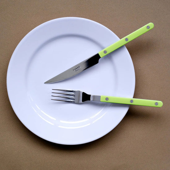 Bistrot 48 PC Cutlery Set, Lime