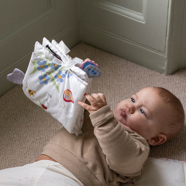 Baby Fabric Book - Wildflower Garden