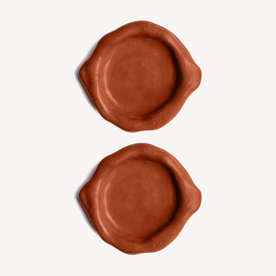 Isla | Coasters Set | Burnt Ochre