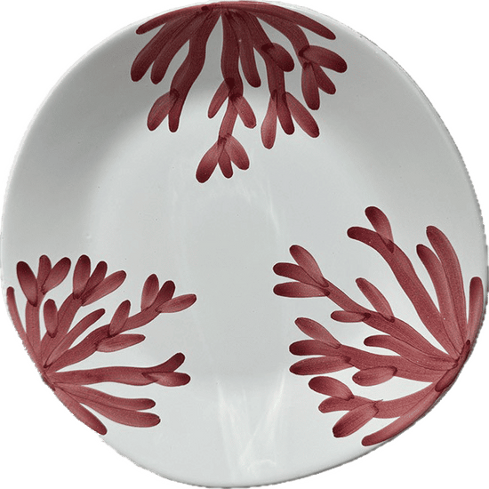 Corallo Plate 27 cm Bordeaux Coral