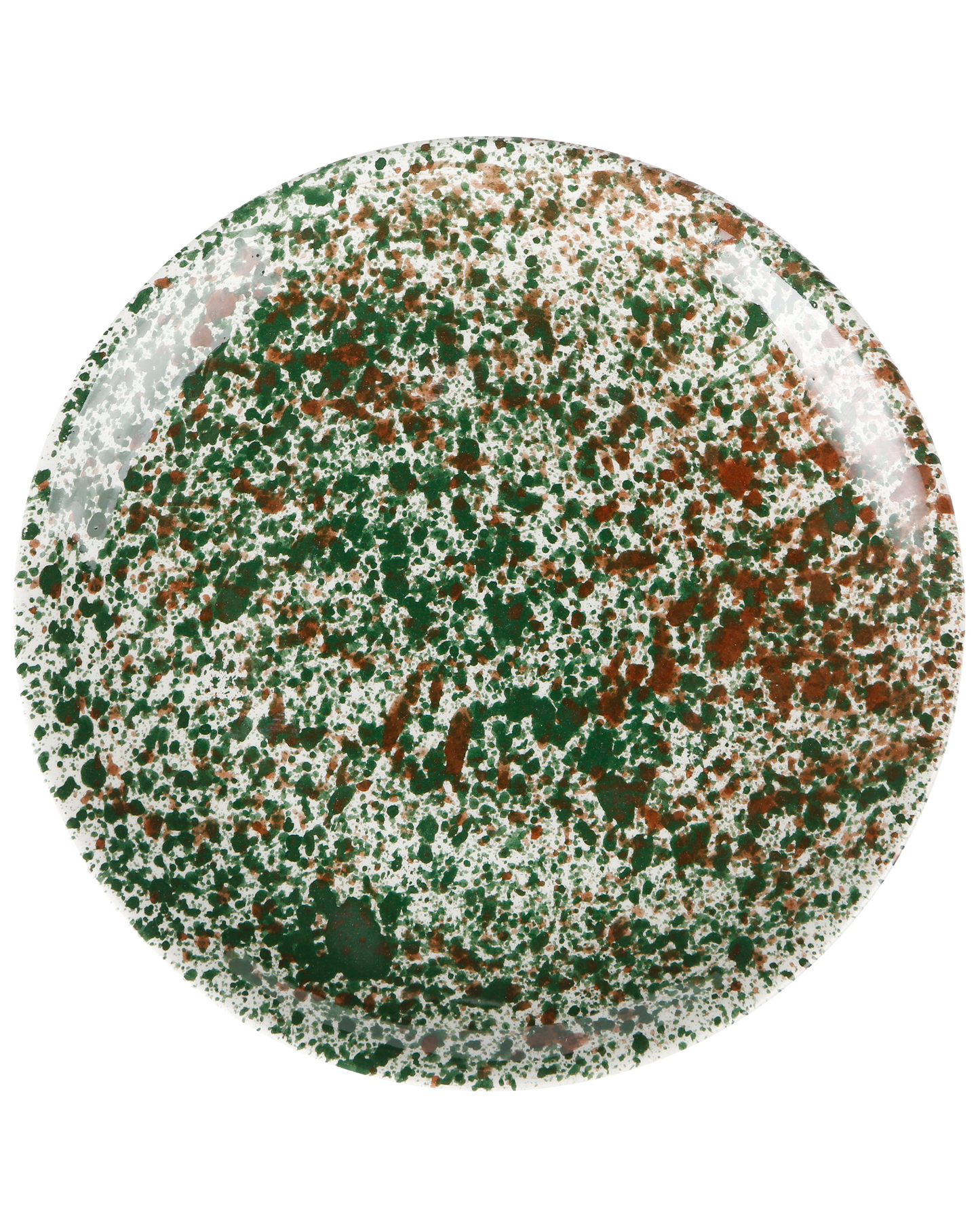 Forest Splatter Plate